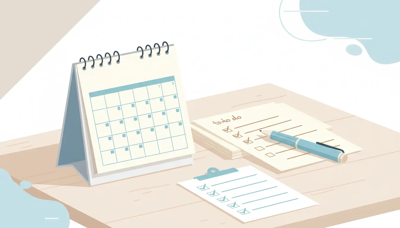 Printable monthly calendar with convenient notes area